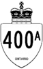 Highway 400A shield