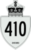 Highway 410 shield