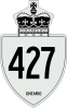 Highway 427 shield