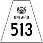 Highway 513 shield