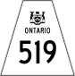 Highway 519 shield