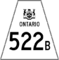 Highway 522B shield