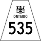 Highway 535 shield