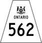 Highway 562 shield