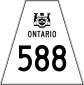 Highway 588 shield