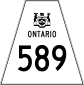 Highway 589 shield