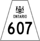 Highway 607 shield