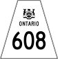 Highway 608 shield