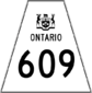 Highway 609 shield