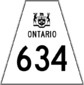 Highway 634 shield