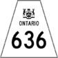 Highway 636 shield