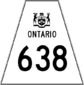 Highway 638 shield