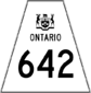 Highway 642 shield