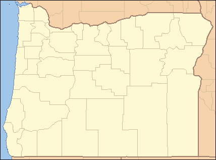 The mouth of Tryon Creek is in northwestern Oregon near its border with Washington.
