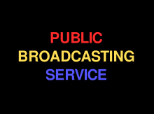 PBS' initial logo used from 1970 to 1971