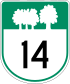Route 14 shield