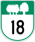 Route 18 shield