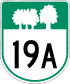 Route 19A shield