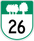 Route 26 shield