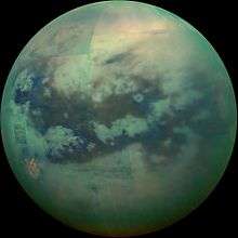 Titan Infrared View
