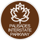 Palisades Interstate Parkway route marker