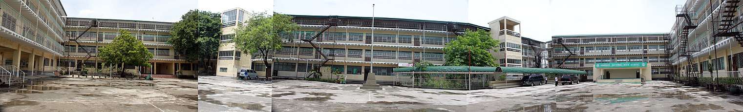 Paranaque National High School Panorama