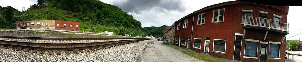 Panorama of Matewan West Virginia Historic District