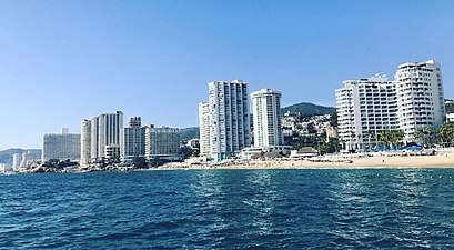 Skyline of Acapulco
