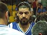 Papadopoulos playing for Greece