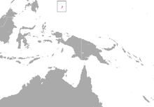 Palau near Indonesia