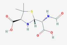 Structure of penicilloic acid