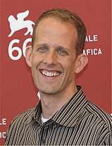 Photo of Pete Docter in 2009.
