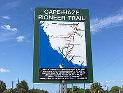 Map of the Cape Haze Pioneer Trail