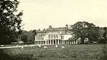 Pitfour house in the late 1800s