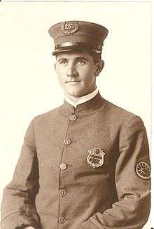Policeman Roy Steckel