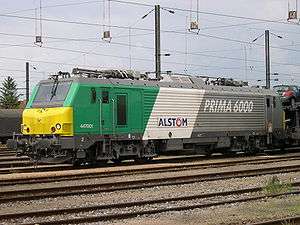 Prima 6000 locomotive picture