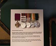 Medals displayed at Gordon Highlanders Museum.