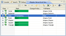 JRipples window Propagating example