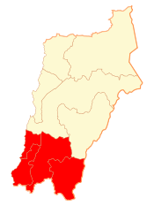 Location in the Atacama Region