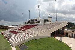 Provost Umphrey Stadium - View of west side seating