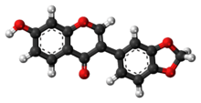Pseudobaptigenin molecule