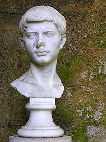 Presumed marble bust of Virgil