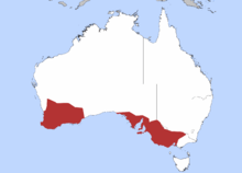 Coastal south and south-western Australia