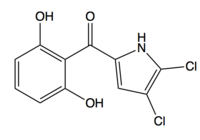 Molecule of pyoluteorin