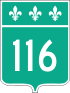 Route 116 shield
