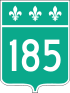 Route 185 shield