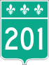 Route 201 shield