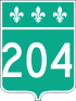 Route 204 shield
