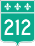 Route 212 shield