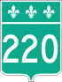 Route 220 shield